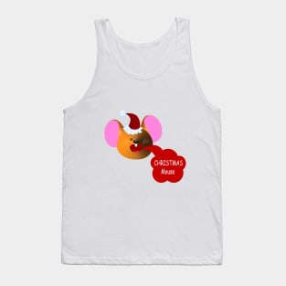 Santa Mouse Tank Top